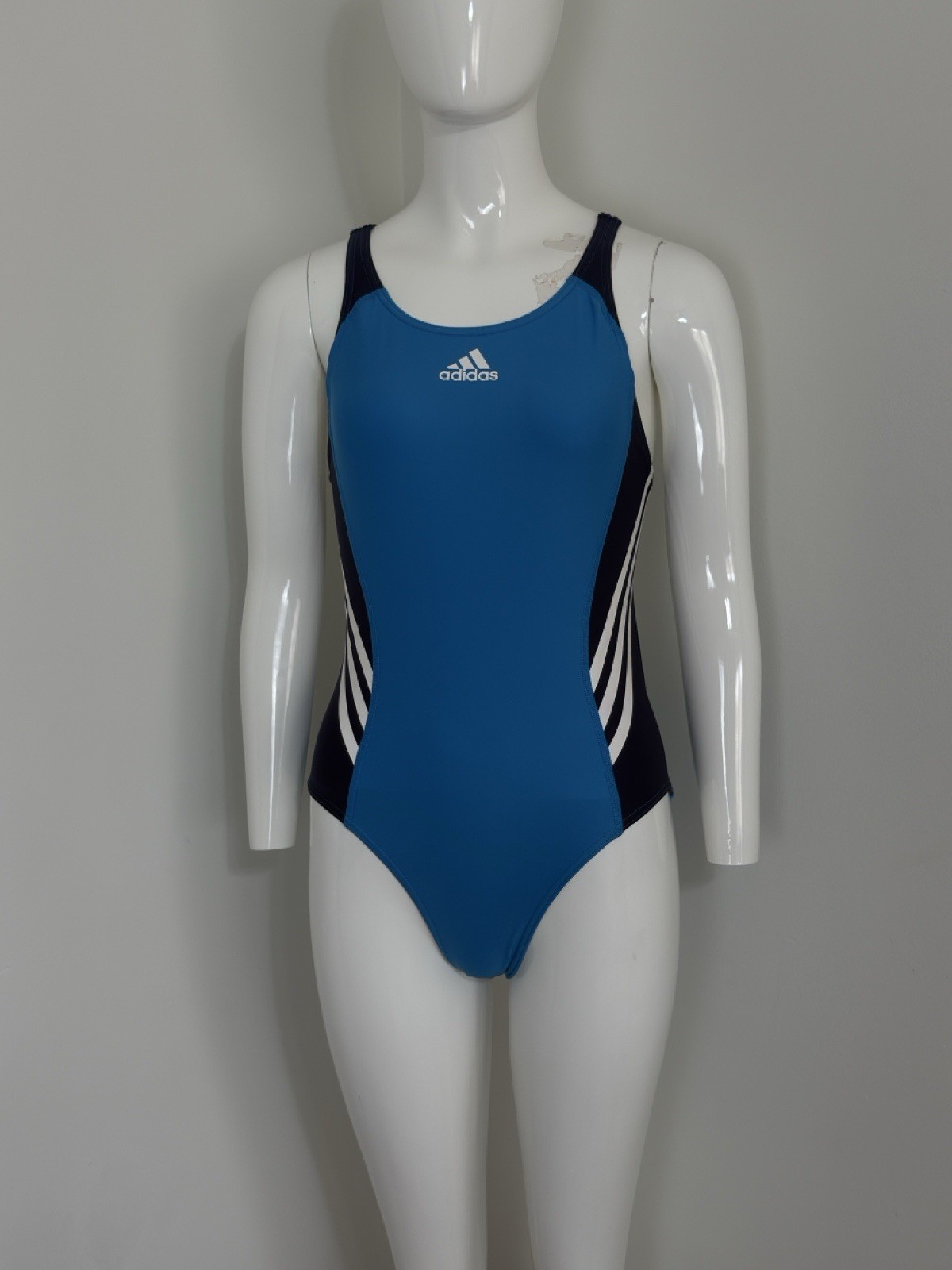 Adidas Womens One Piece Athletic Swimsuit Performance Training Swimwear Size S/M