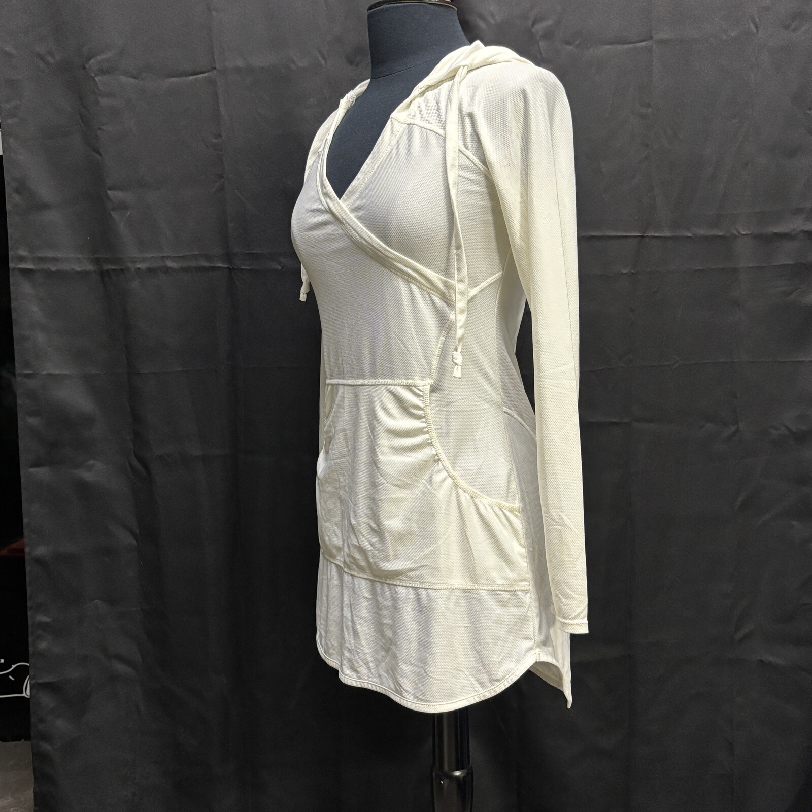 Athleta Wick-It Wader Cover Up Size XS Off White Swim Dress