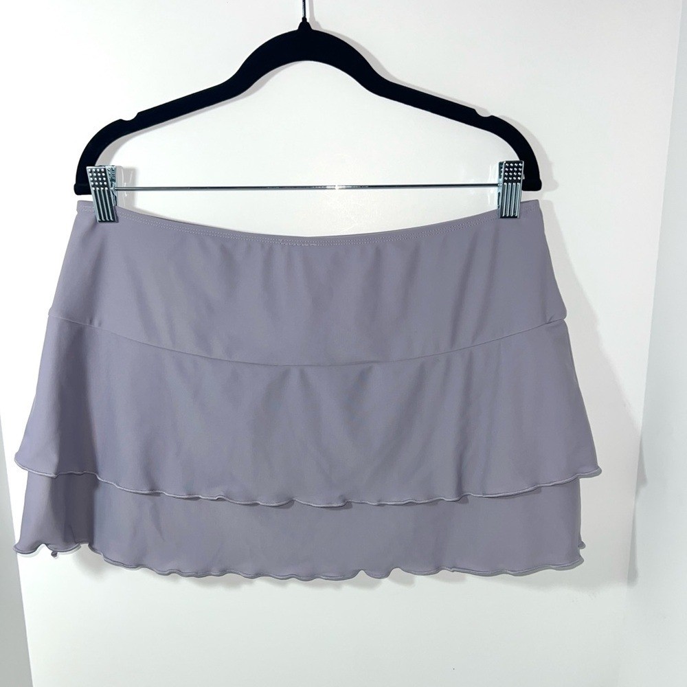NWT Sporti Lycra Sport solid cover up swim skirt XL