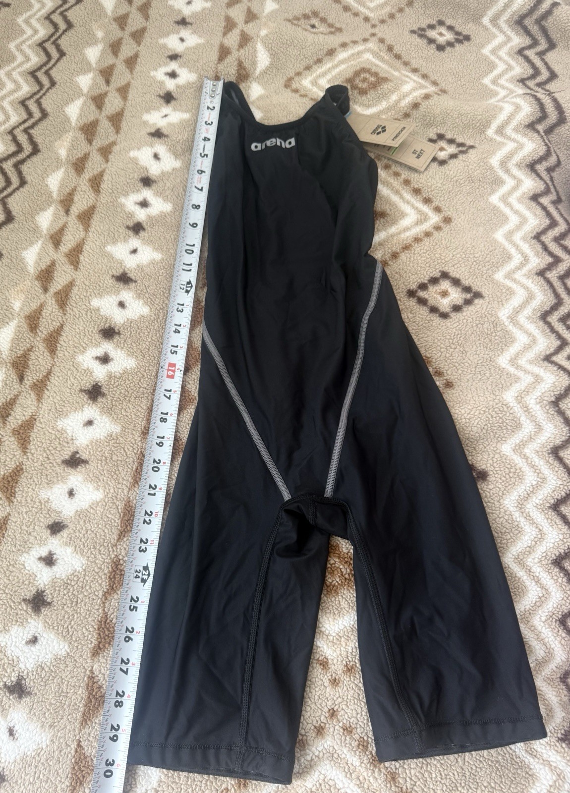 Arena Powerskin ST Next Open Back Kneeskin – Size US 28 / F 34 – NWT Black