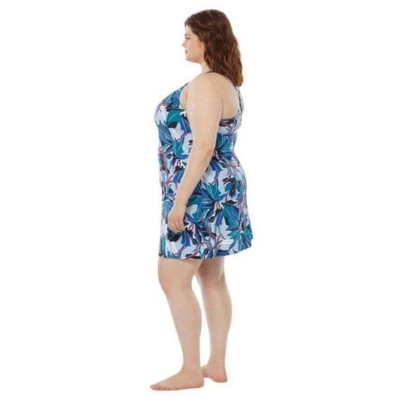Women’s AKHG Lost Lake Swim Dress Plus Size NWT Size 18 The AKHG Lost Lake
