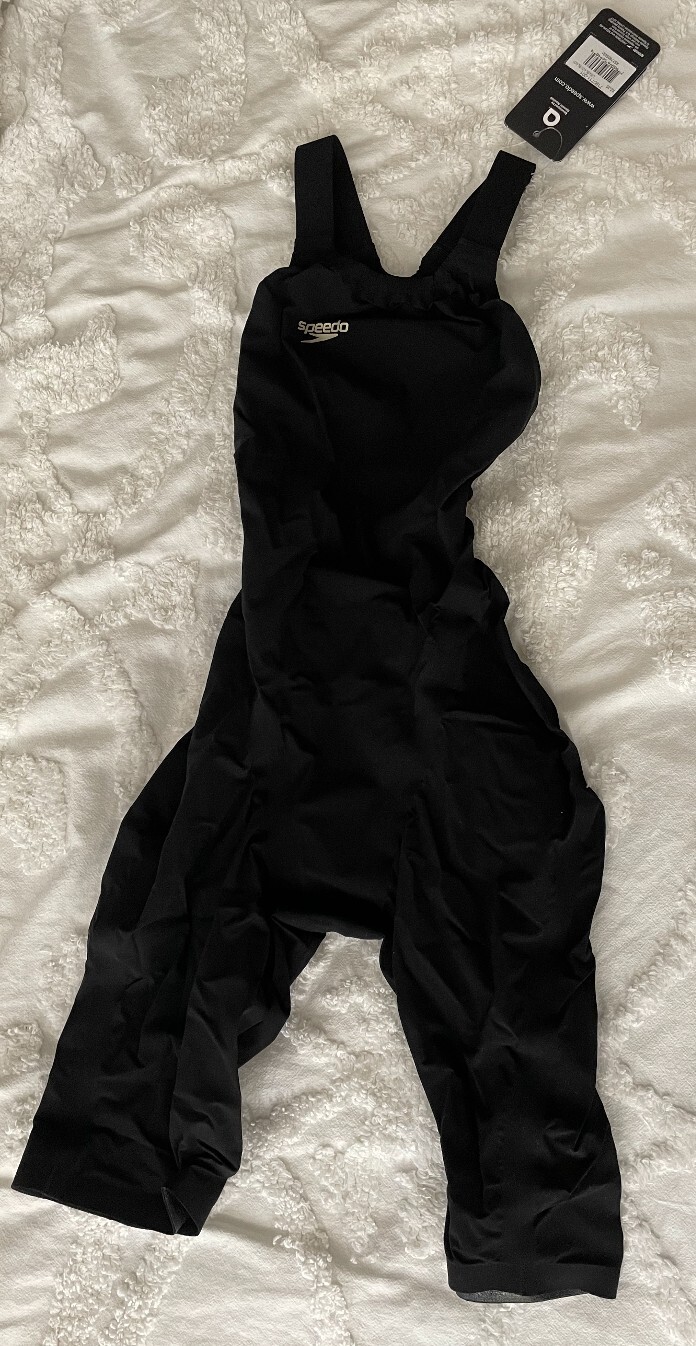 Speedo Women’s LZR Racer Elite 2, Size 25 Open Back, Comfort Straps Kneeskin