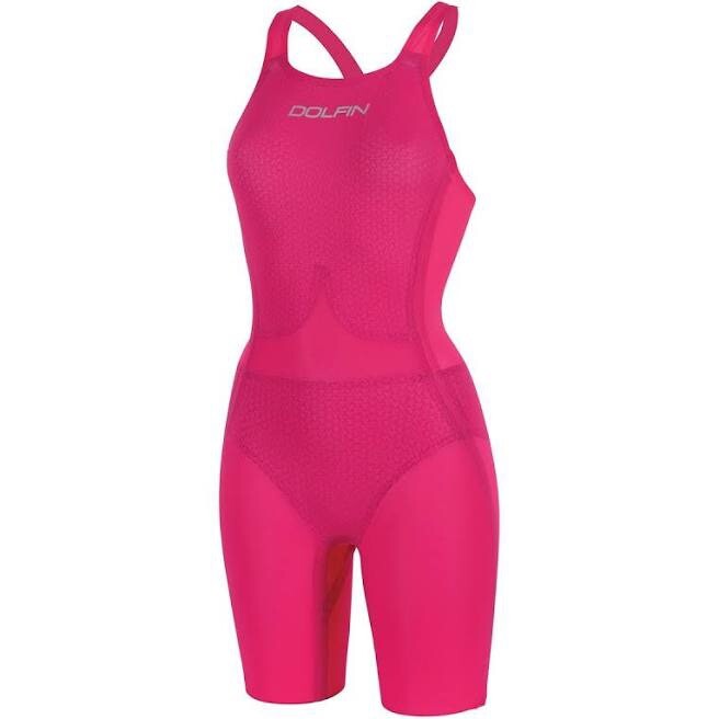 Dolfin Titanium Female Knee Tech Suit Swimsuit Size 24 Pre-owned