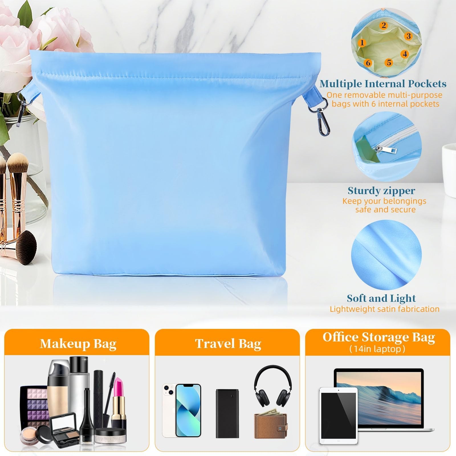 Extra Large Mesh Beach Tote Bag for Women with Zipper Sandproof Waterproof 9 …