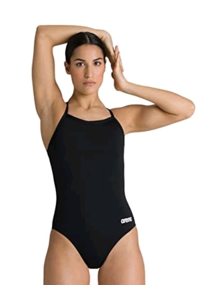 Arena MaxLife Swimsuit Light Drop Back Size 34 Training Competition Swim NWT