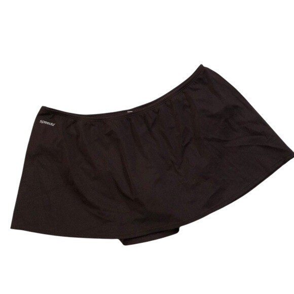 Speedo brown swim skirt bikini bottoms plus size women’s size 18