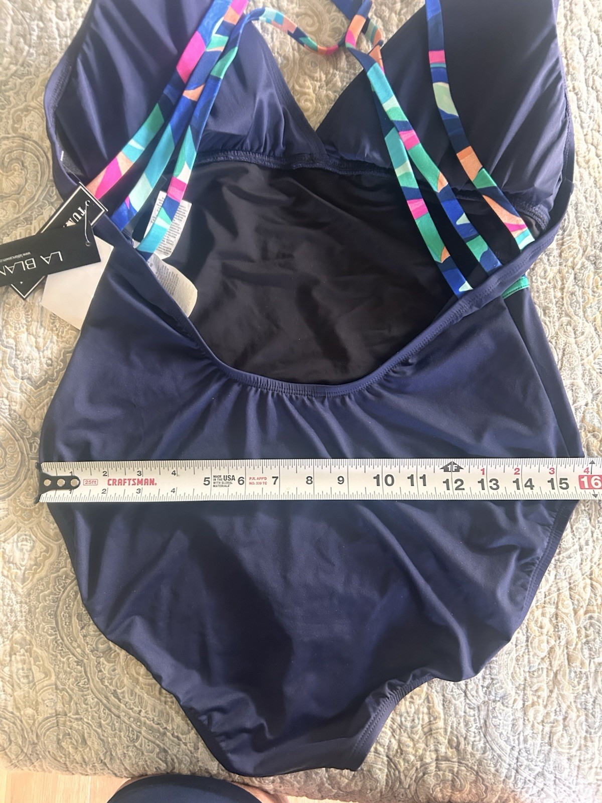 Women’s One Piece Swimsuit, Brand, La Blanca, NWT, Size 14, Excellent Condition￼