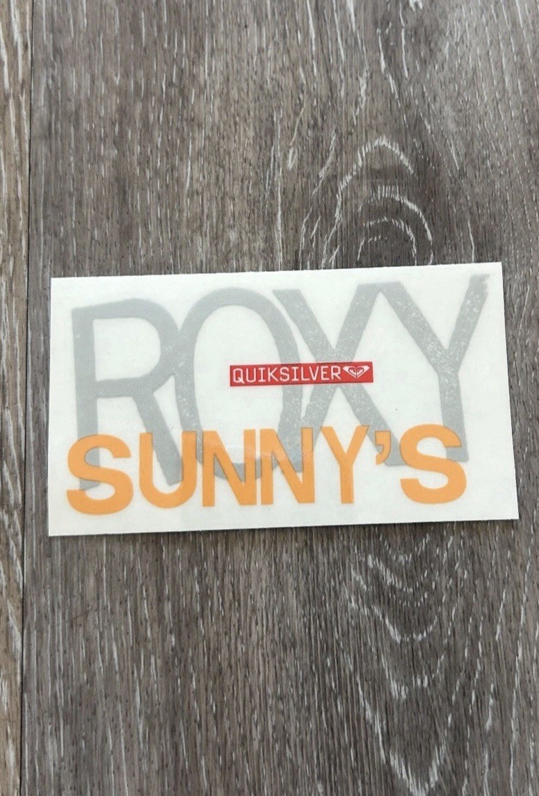 NEW POINT CONCEPTION SURF GOLF SNOW SUP WOMEN GIRLS BIKINI SMALL ROXY STICKER