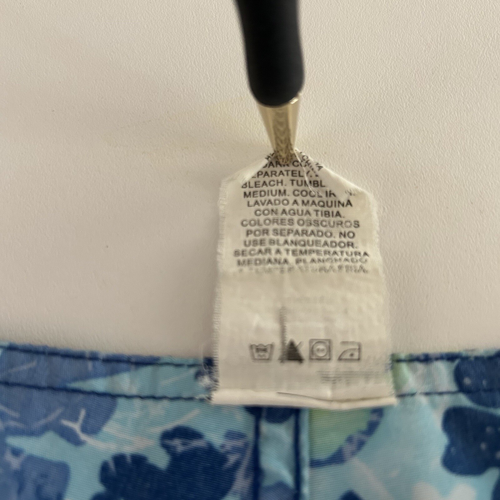 Catalina Ocean Gear S Swimming Board Shorts Floral Pocket Drawstring Nautical Mu