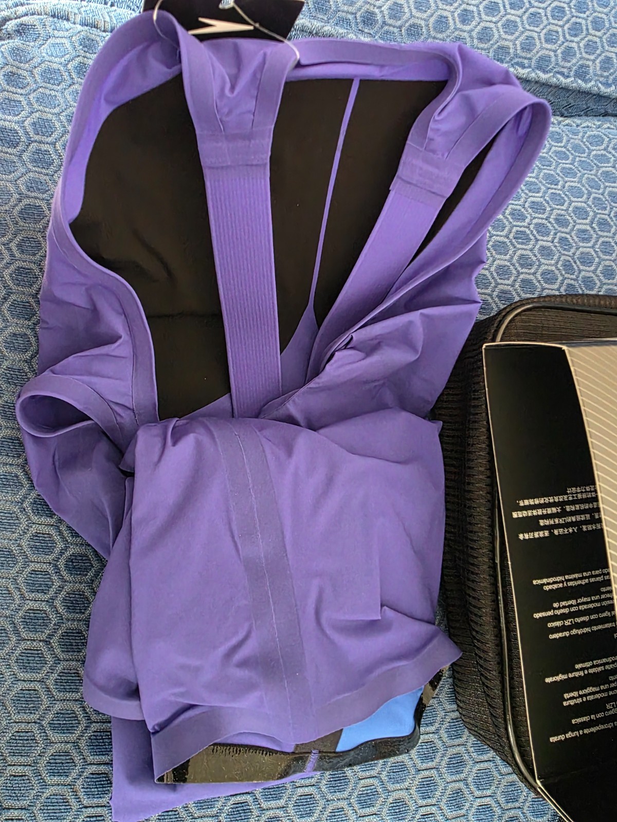 NEW SPEEDO Fastskin LZR Pure Valor 2.0 OPENBACK Female Tech Suit Size 25 PURPLE