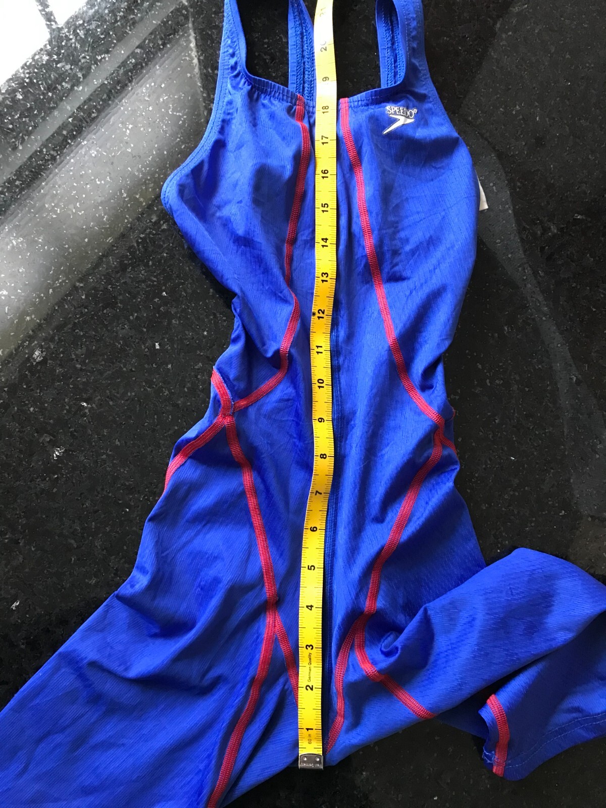Speedo Female Knee Length Blue size 27 Swimsuit One Piece (2005 model 719483)