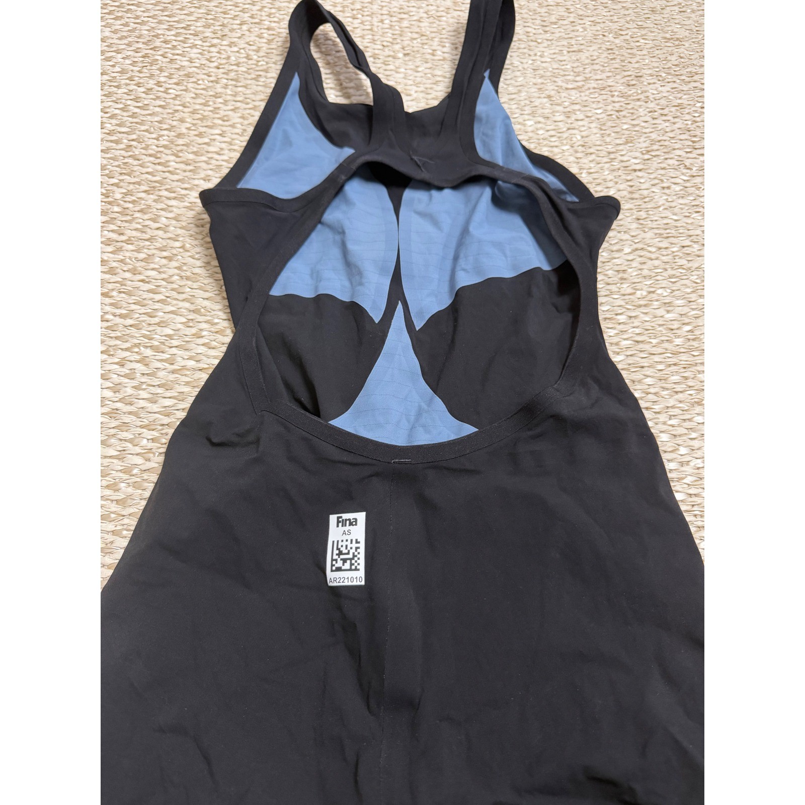 Arena Powerskin Carbon Fiber Technical Racing Swimsuit Black Gold Women 28 FINA