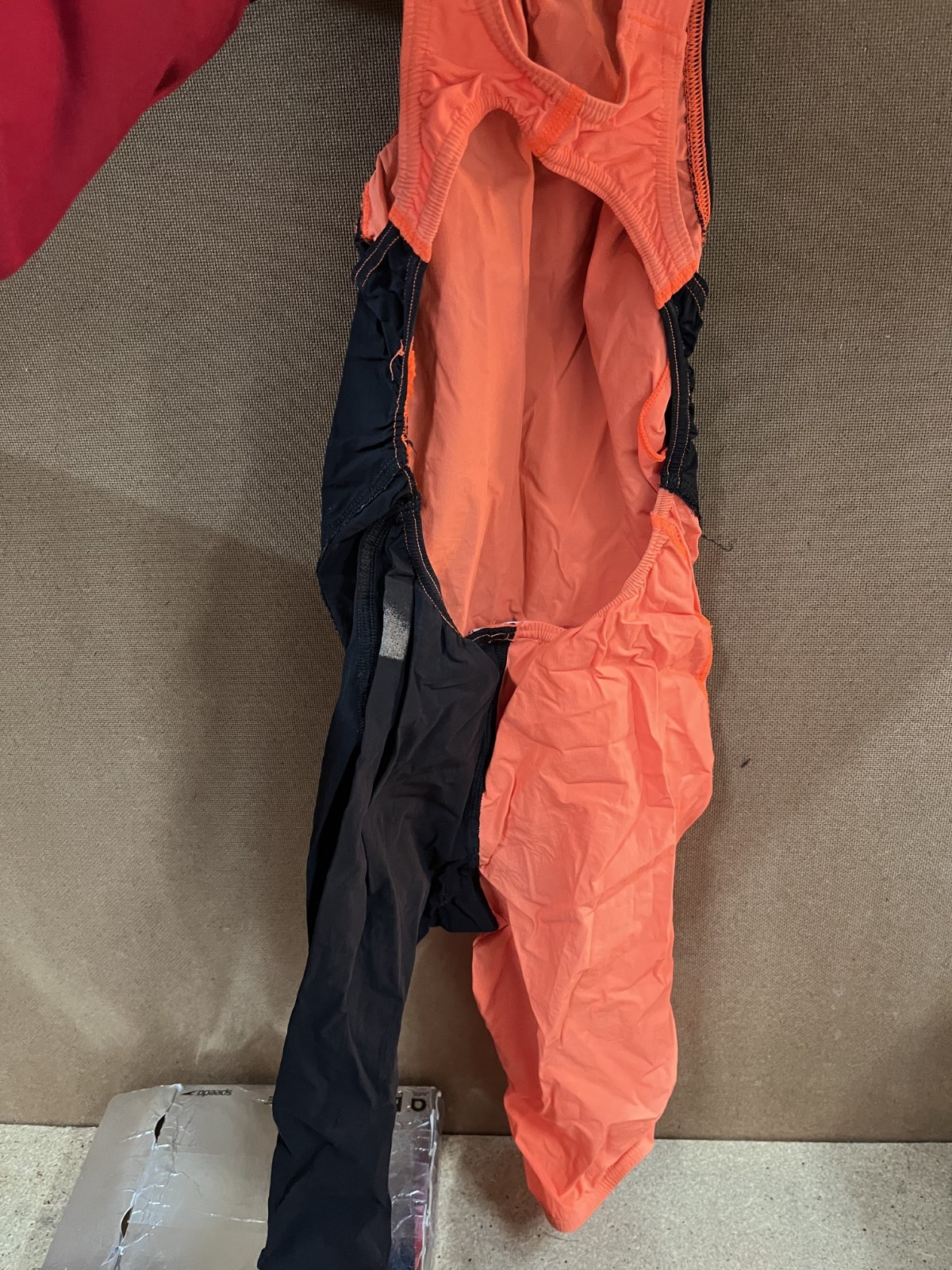 Speedo LZR Racer Pro Recordbreaker Kneeskin Size 26 Female Orange Black C80
