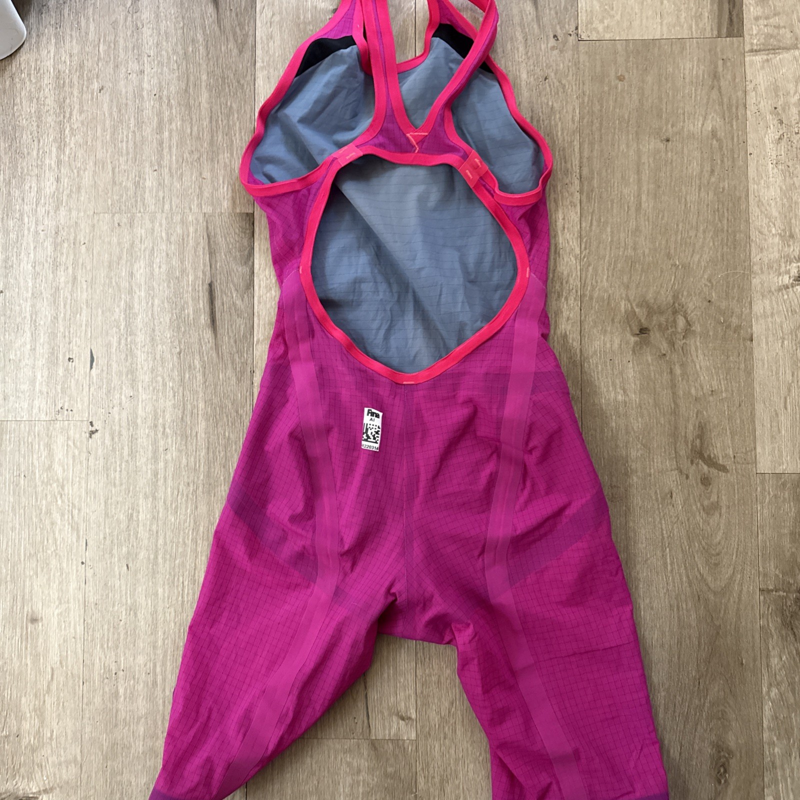 Arena Powerskin Carbon Flex Sz 34 Open Back pink tech suit competition swim