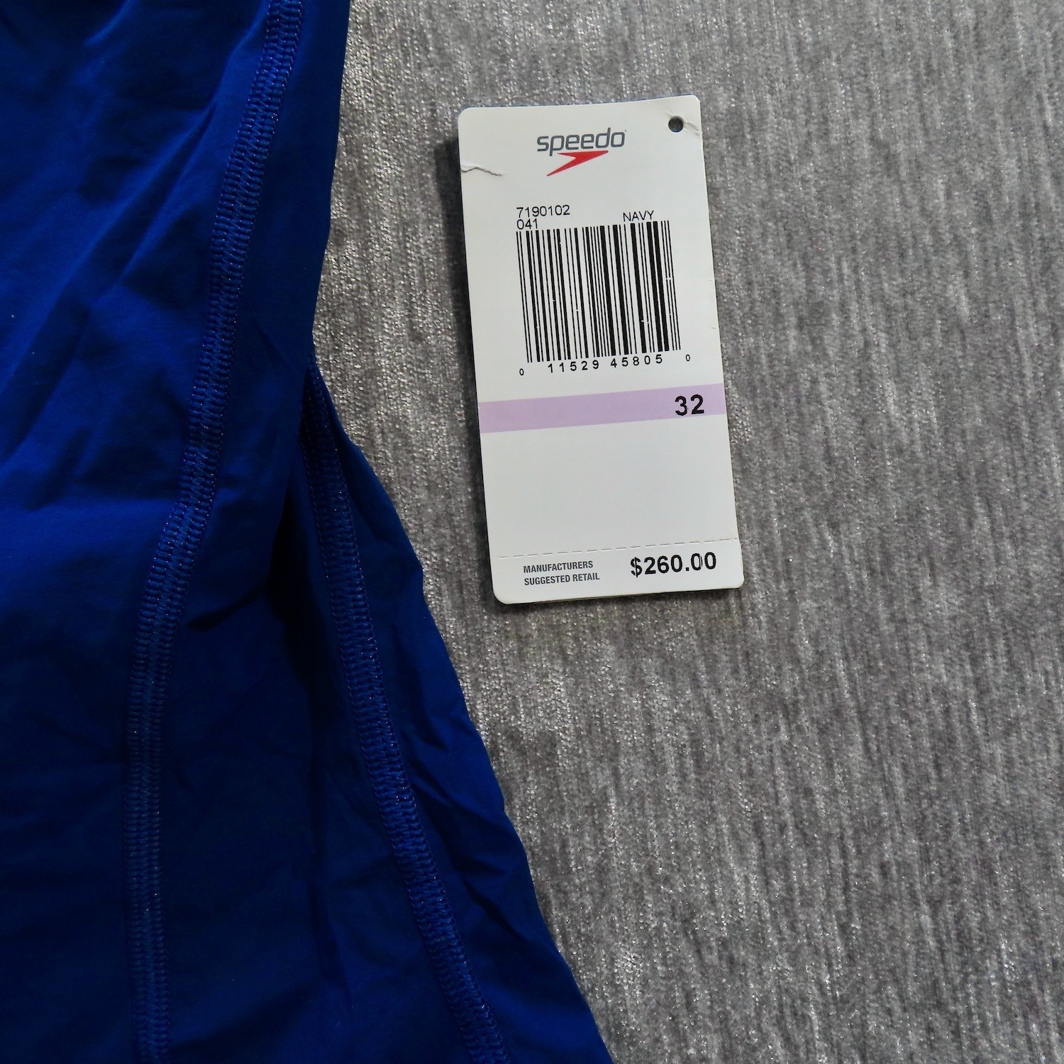 Speedo Fastskin FS-PRO Womens 32 Blue Navy Kneeskin Tech Suit Swim Triathlon