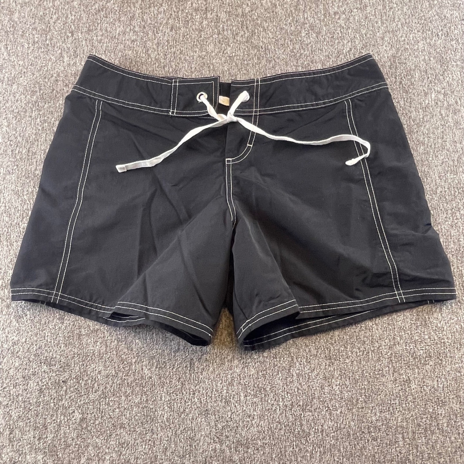 Tommy Bahama Swim Shorts Board Shorts Palm Tree Black White Stitch S