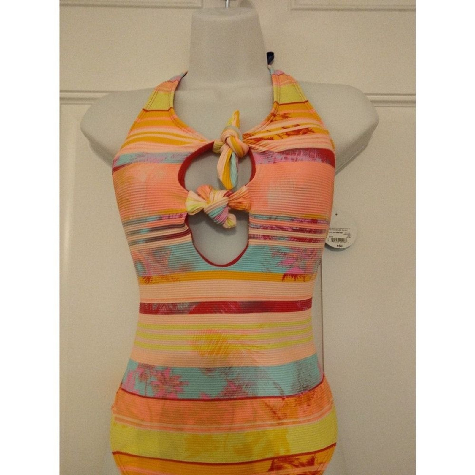 The Degree one piece tropical swimsuit size Large