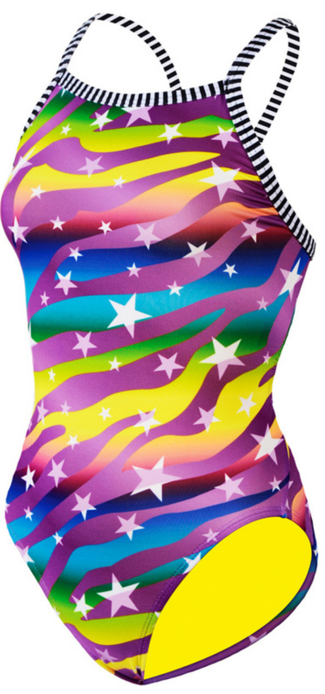 Size 32 Dolfin Uglies Swimsuit Womens New w/tags 9502L  Starlite 616 $46