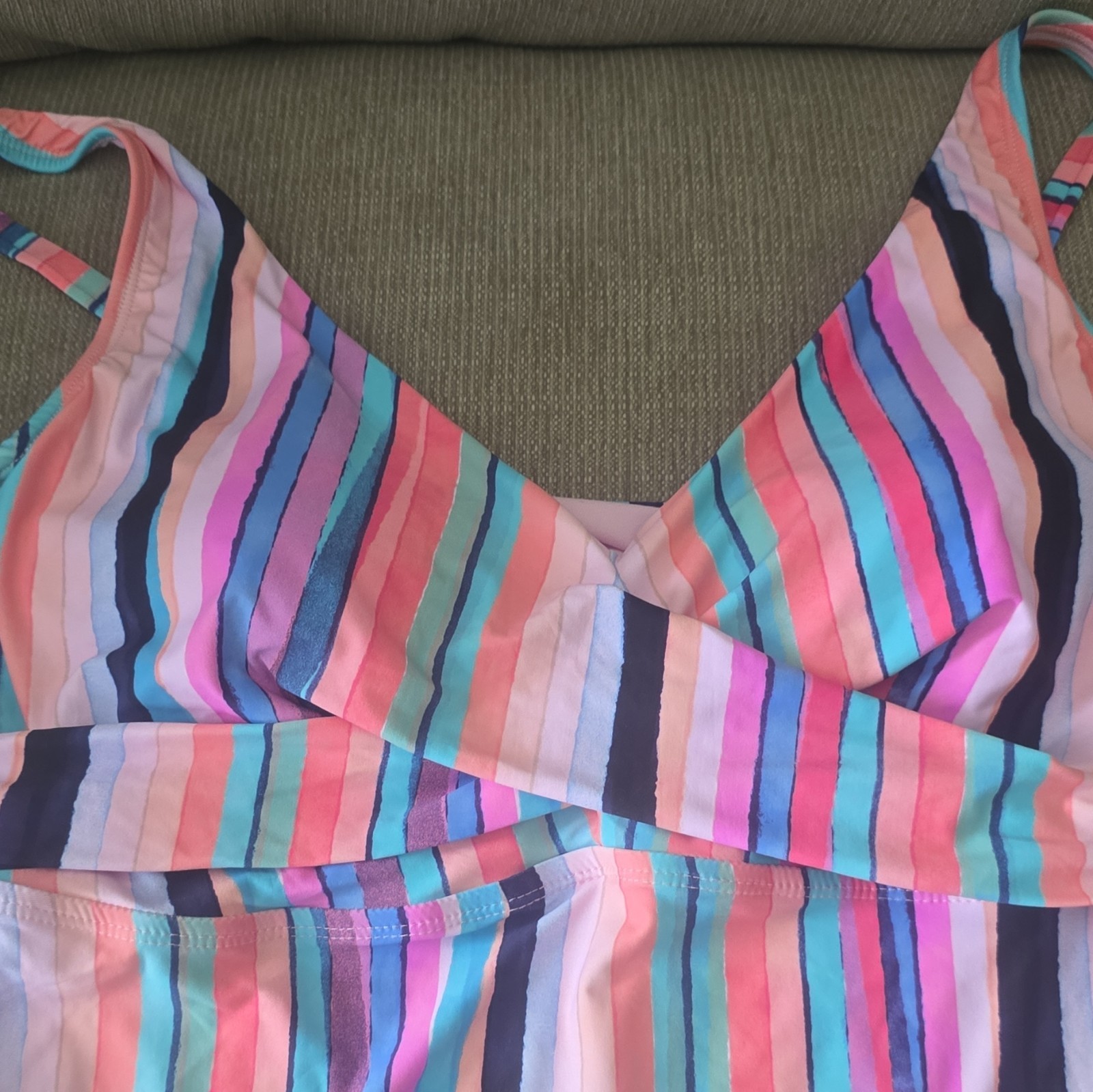 Women’s Multicolor Swim Tankini