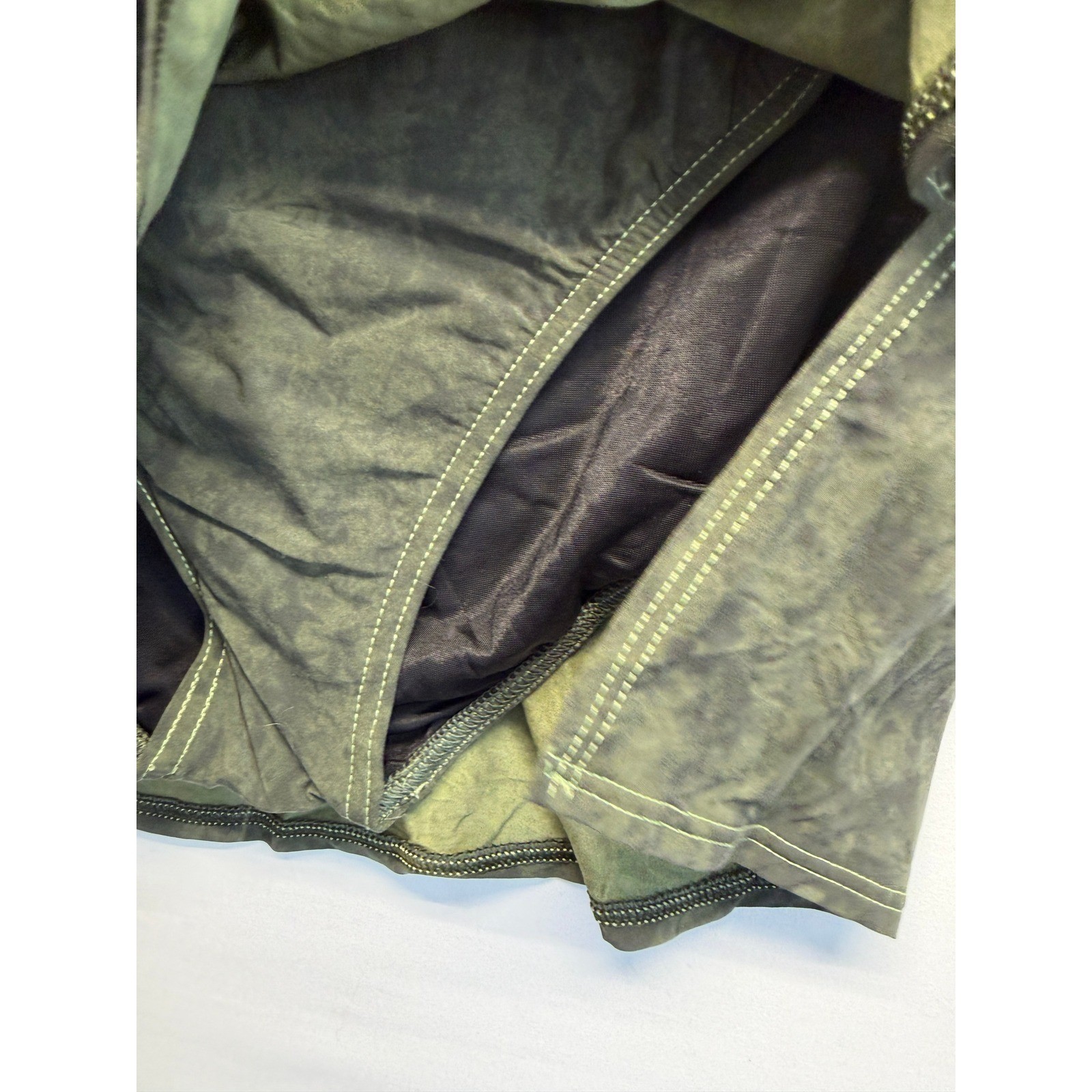 Magic Suit Swim Skirt NWOT Camo Green Size 10 Tummy Control