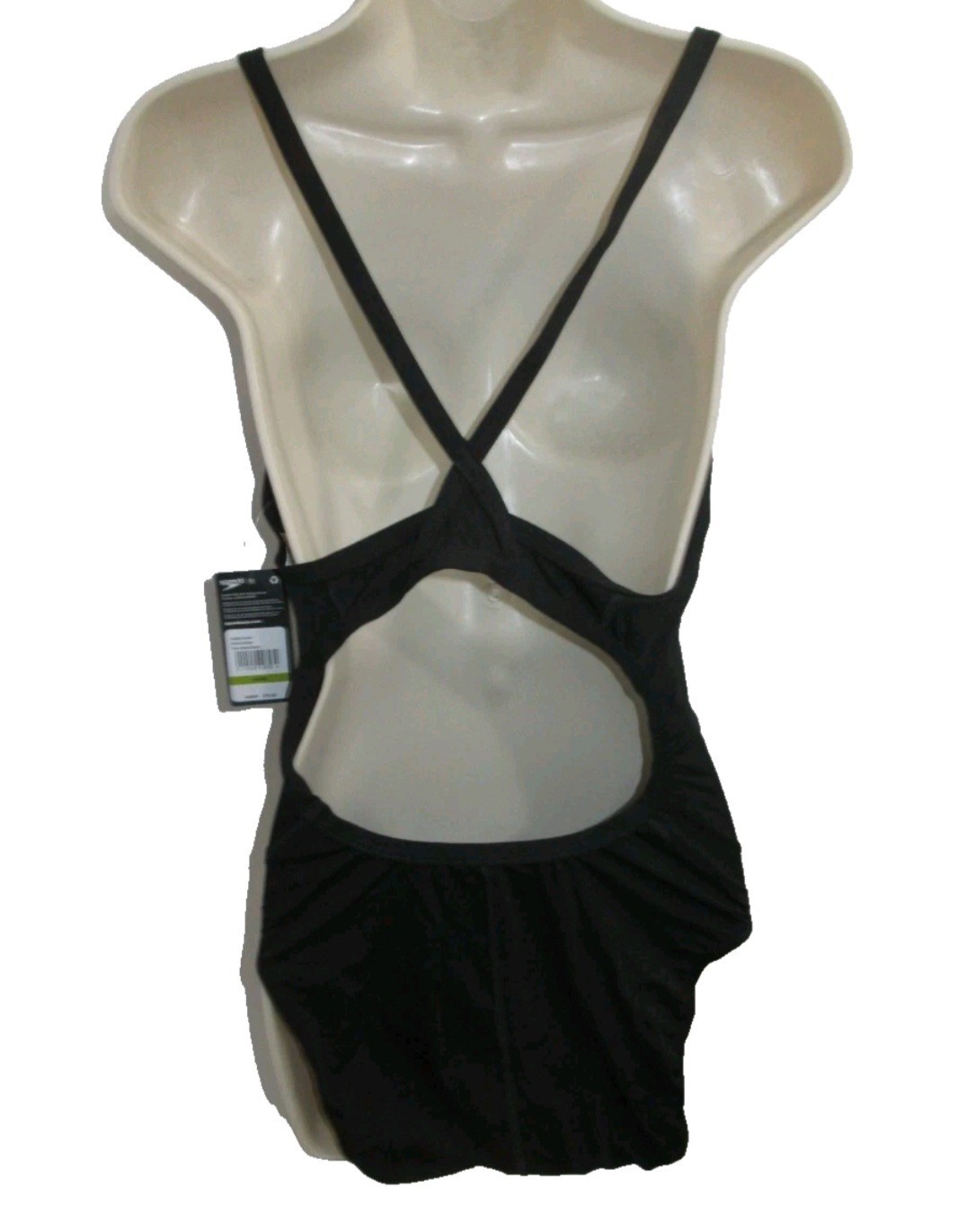 Speedo Endurance Flyback Black Competitive Swimsuit 14/40 New