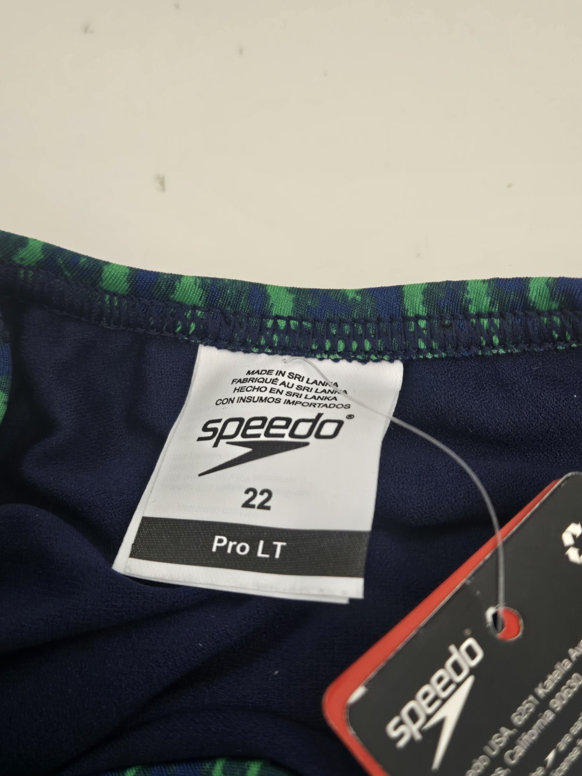 Women’s Speedo Competitive F Maze Super Pro 420 Blue/Green Sz 22