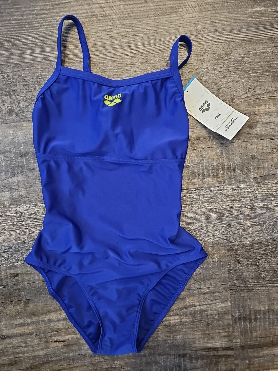 Arena Womens Swimsuit Lightdrop Back, Neon Blue, 30