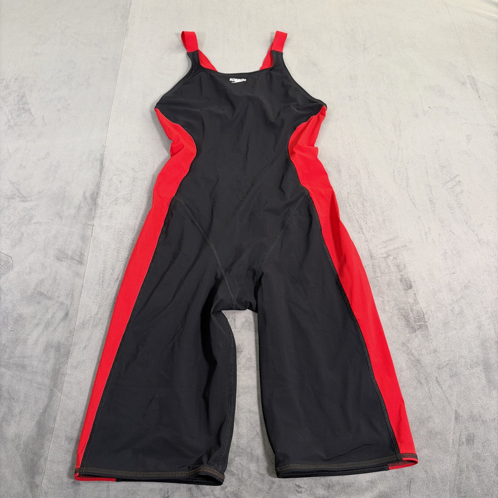 3) Speedo Fastskin LZR Pure Intent Open Back Kneeskin Tech Suit Size 10/36 Chrty