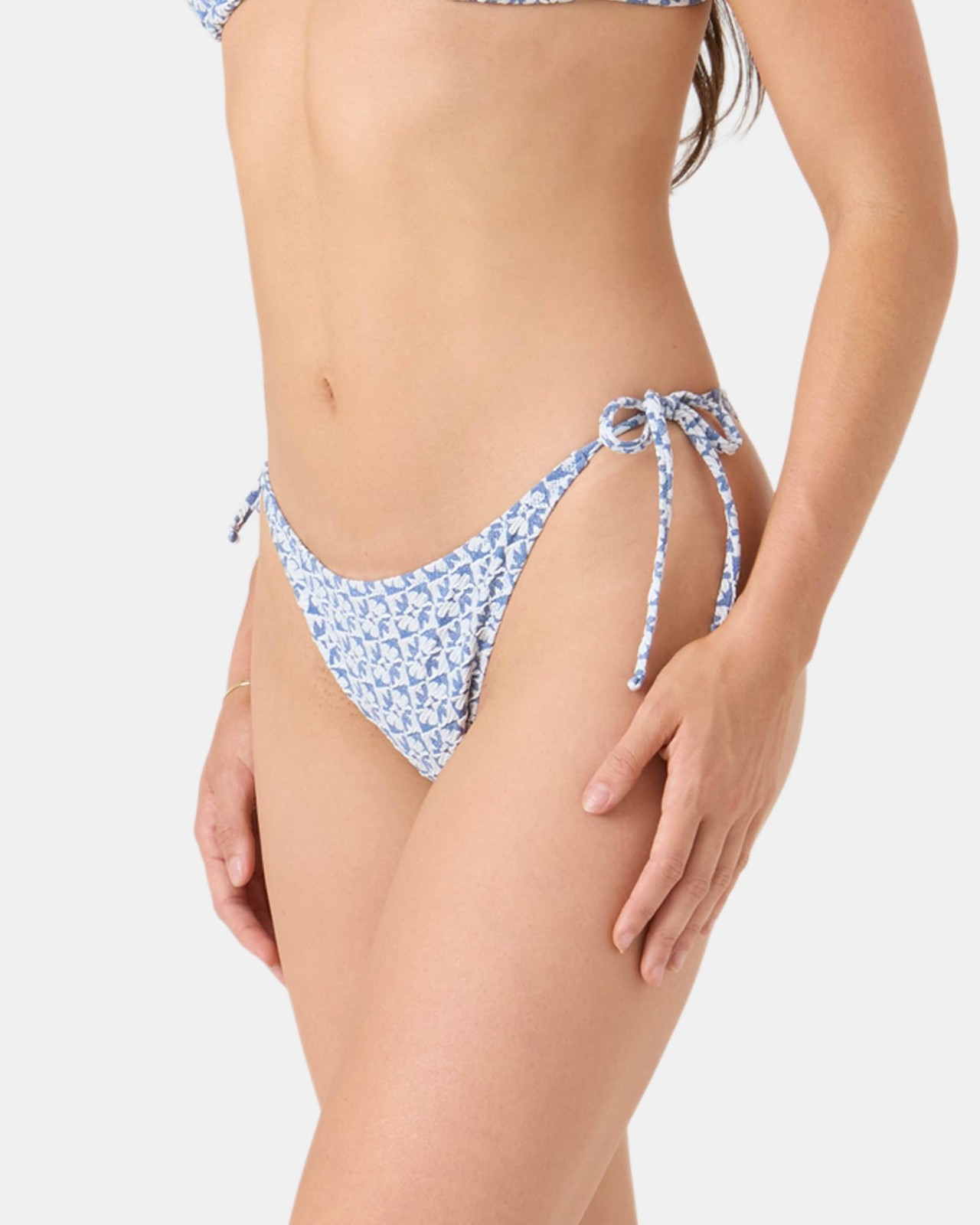 ROXY HAZY DAZY TIE SIDE CHEEKY BLU-BLUE M