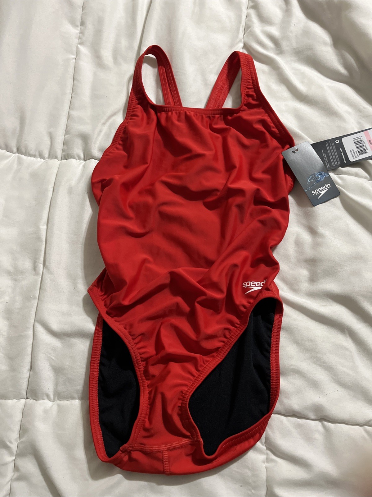 Speedo Women’s Swimsuit Pro LT Team Red 10/36 NWT