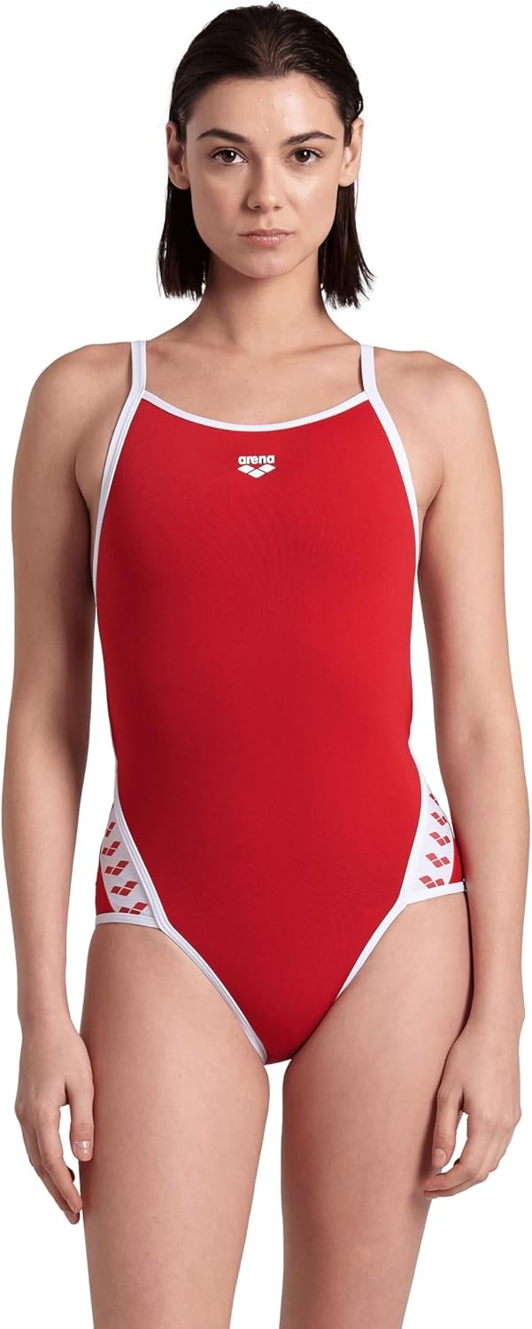 ARENA Women’s Icons Solid Sports Swimsuit Super Fly Back Racing Training
