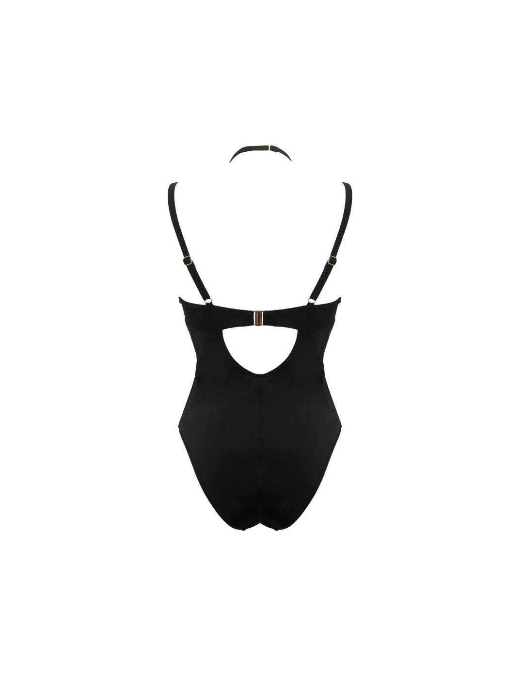 Pour Moi Sydney Swimsuit Double Strap Underwired Padded Womens Swimwear 31524