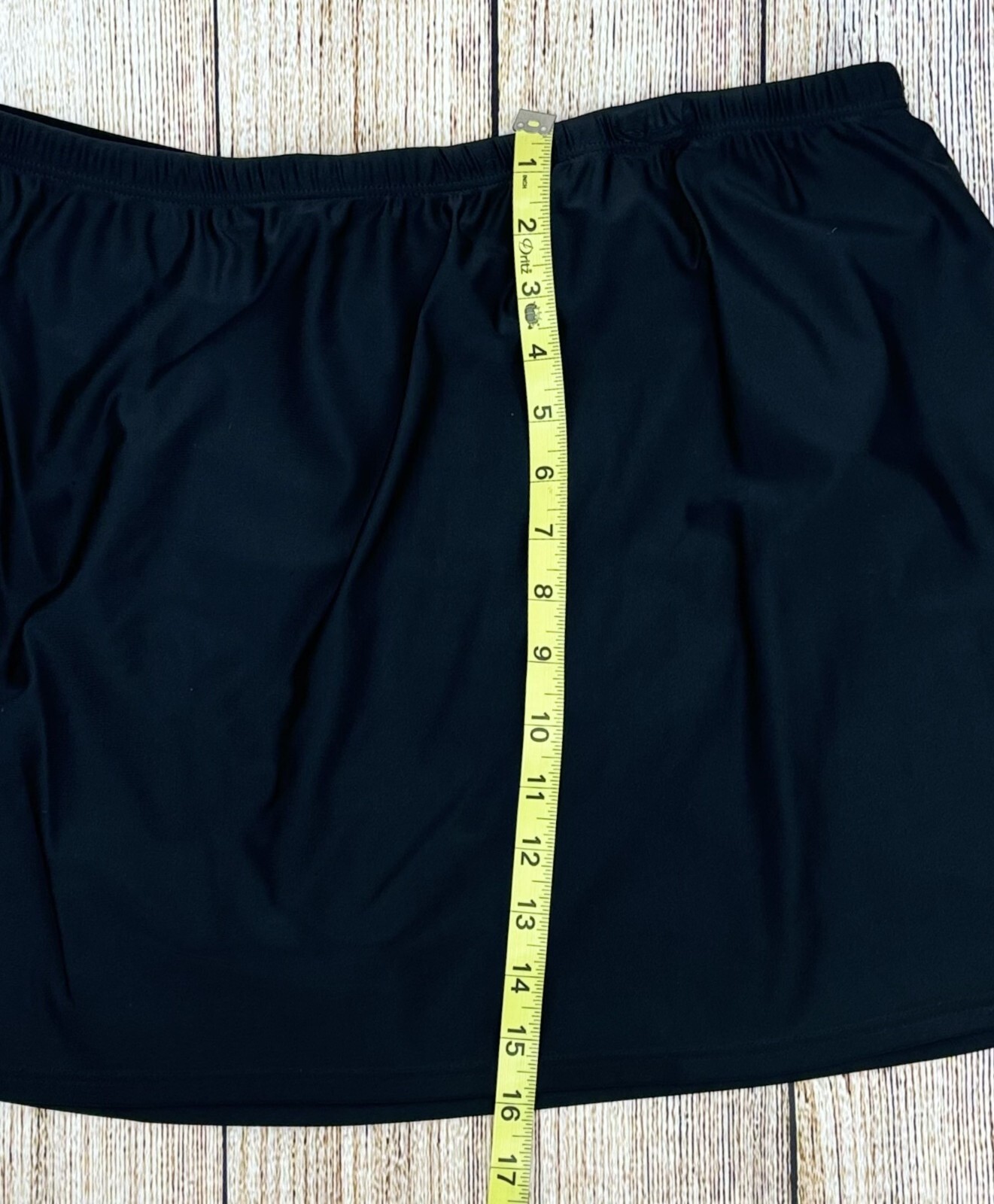 Croft & Barrow Swim Skirt Size 22W High Rise Skirtini Swim Bottom Woman’s Black
