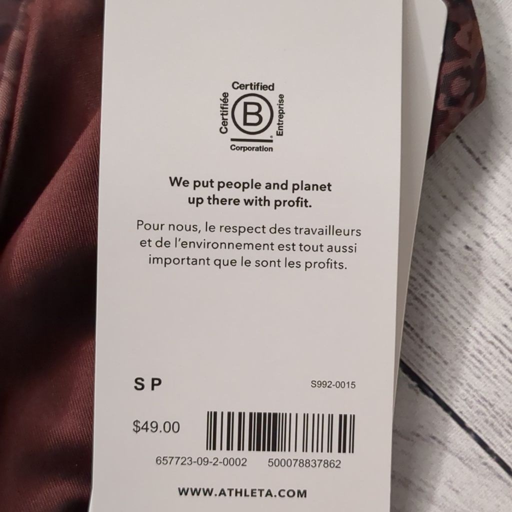Athleta clean medium coverage bikini bottom size small