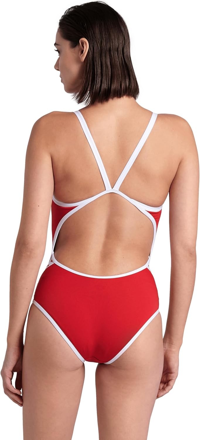 ARENA Women’s Icons Solid Sports Swimsuit Super Fly Back Racing Training