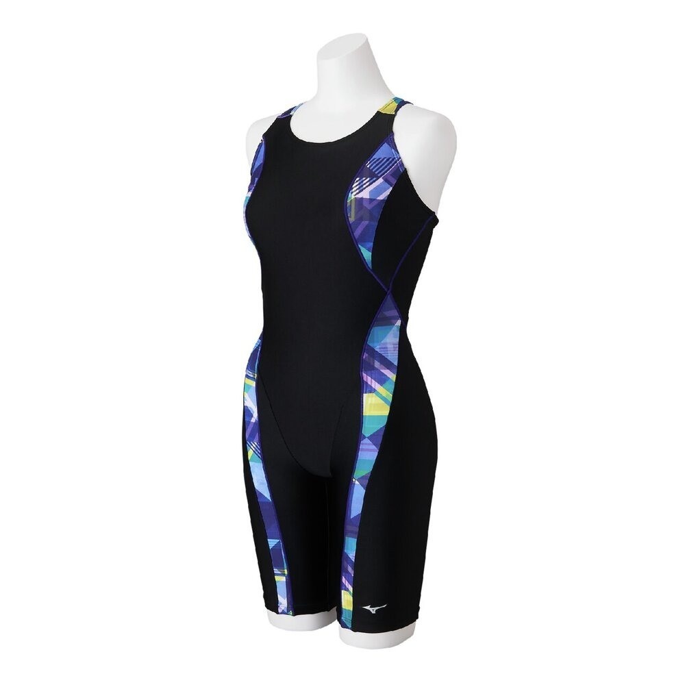 Mizuno Women’s Stroke ONE Swim Fitness One-Piece (All-in-One) N2JGC86197 Black