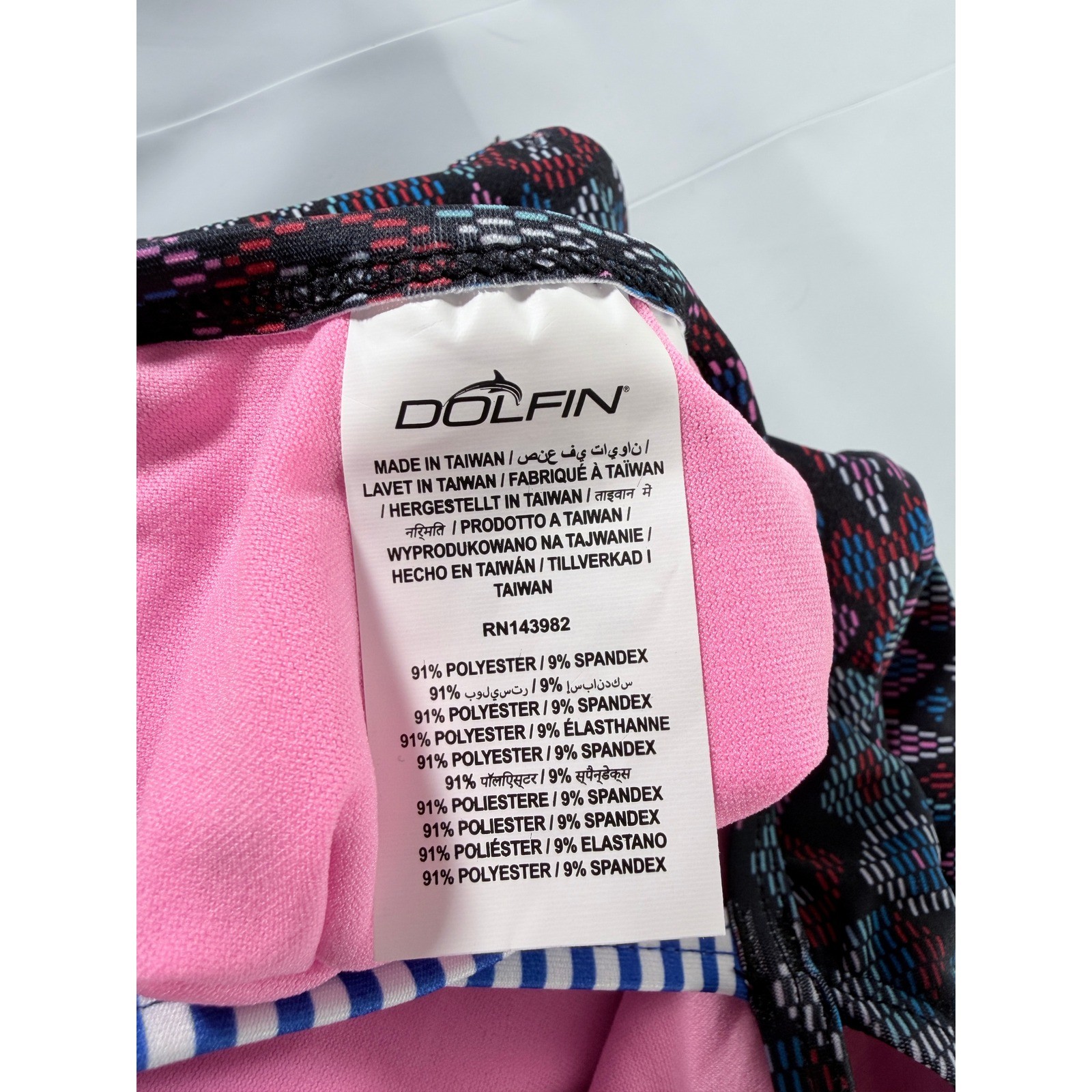 Dolfin Uglies Women’s Size 30 XS One Piece Swimsuit Geometric Diamond NWT