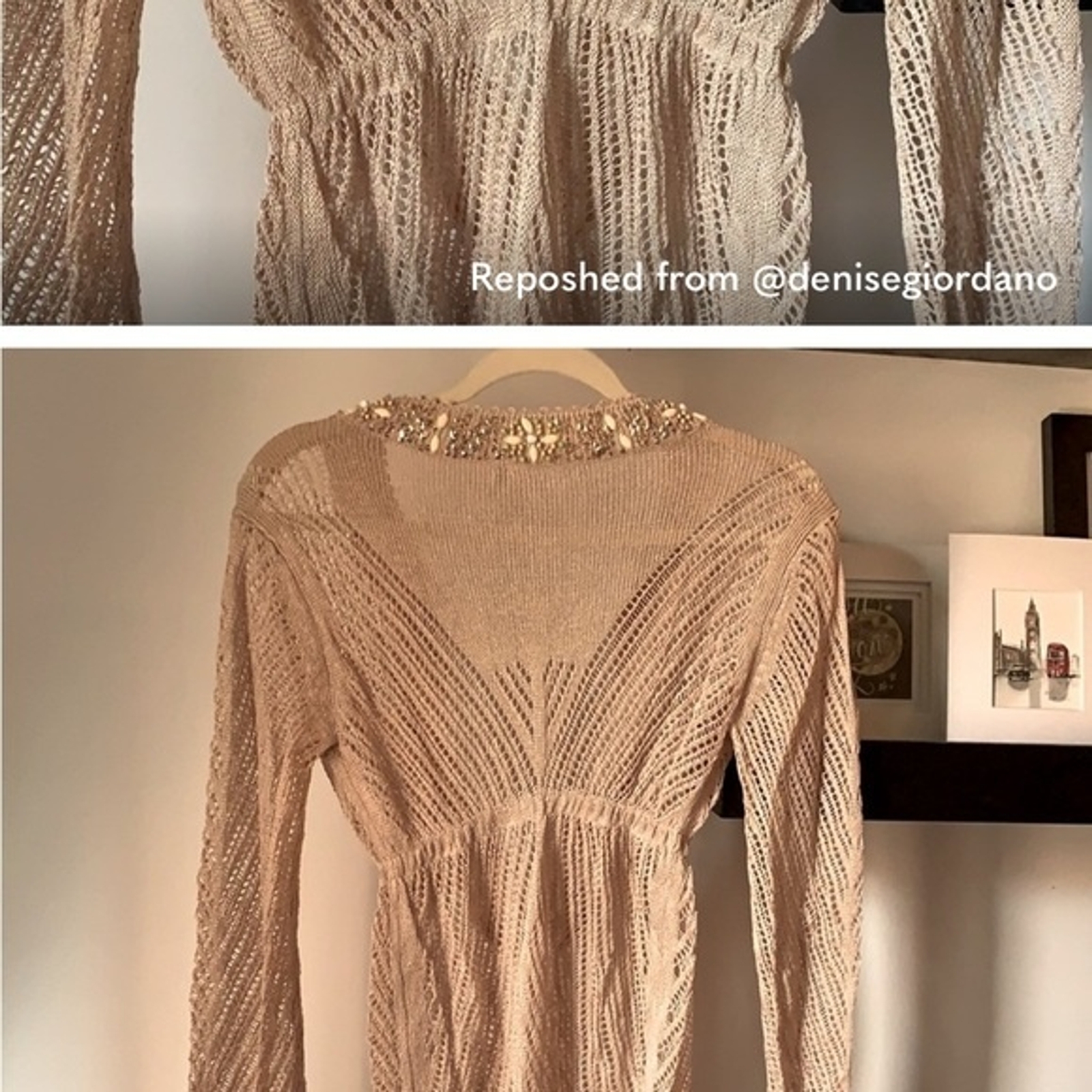 Victoria’s Secret Beaded Beach CoverUp