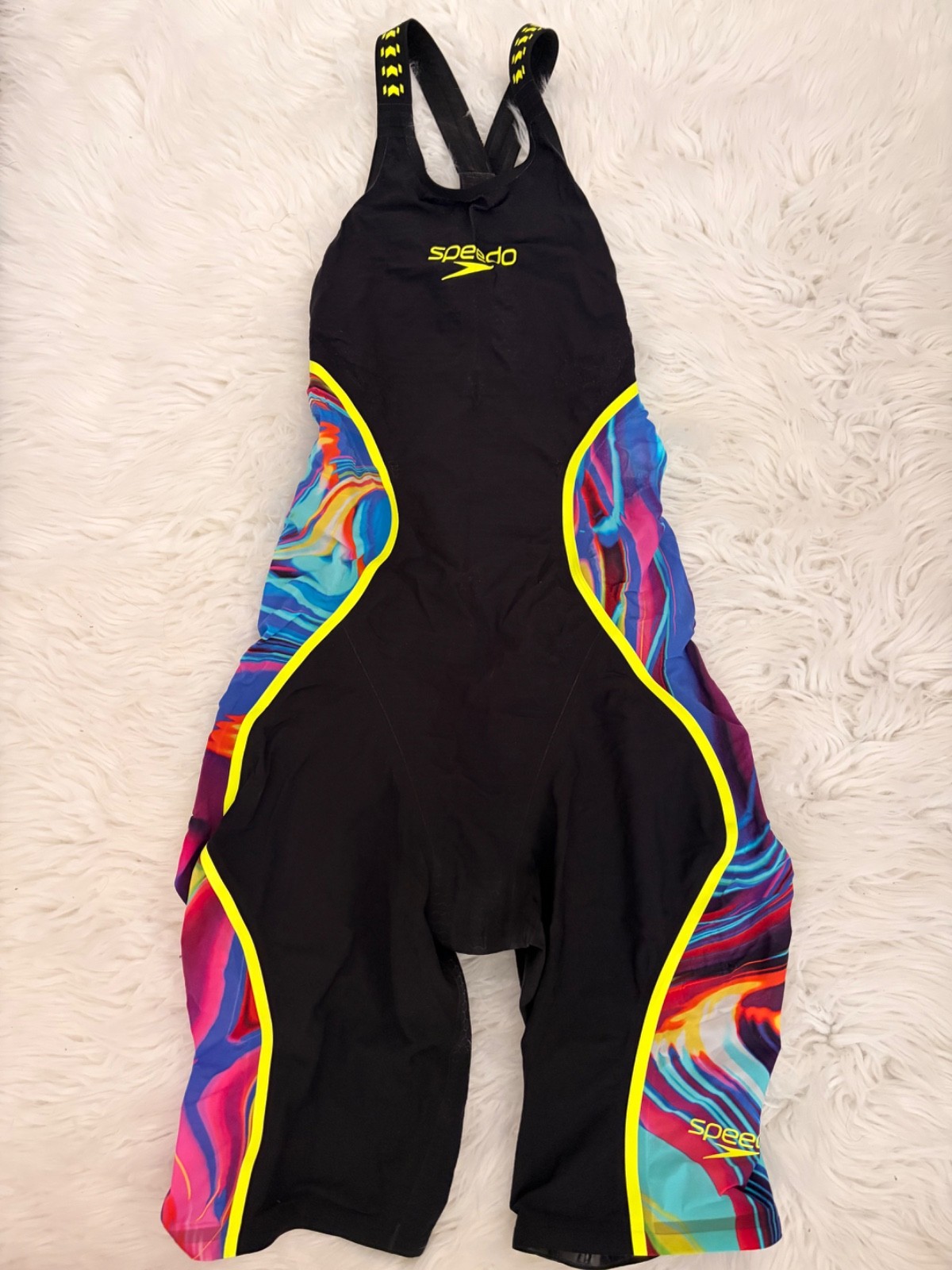 Speedo Fastskin LZR Pure Intent 2.0 Openback Kneeskin Size 23 New Edition Rare