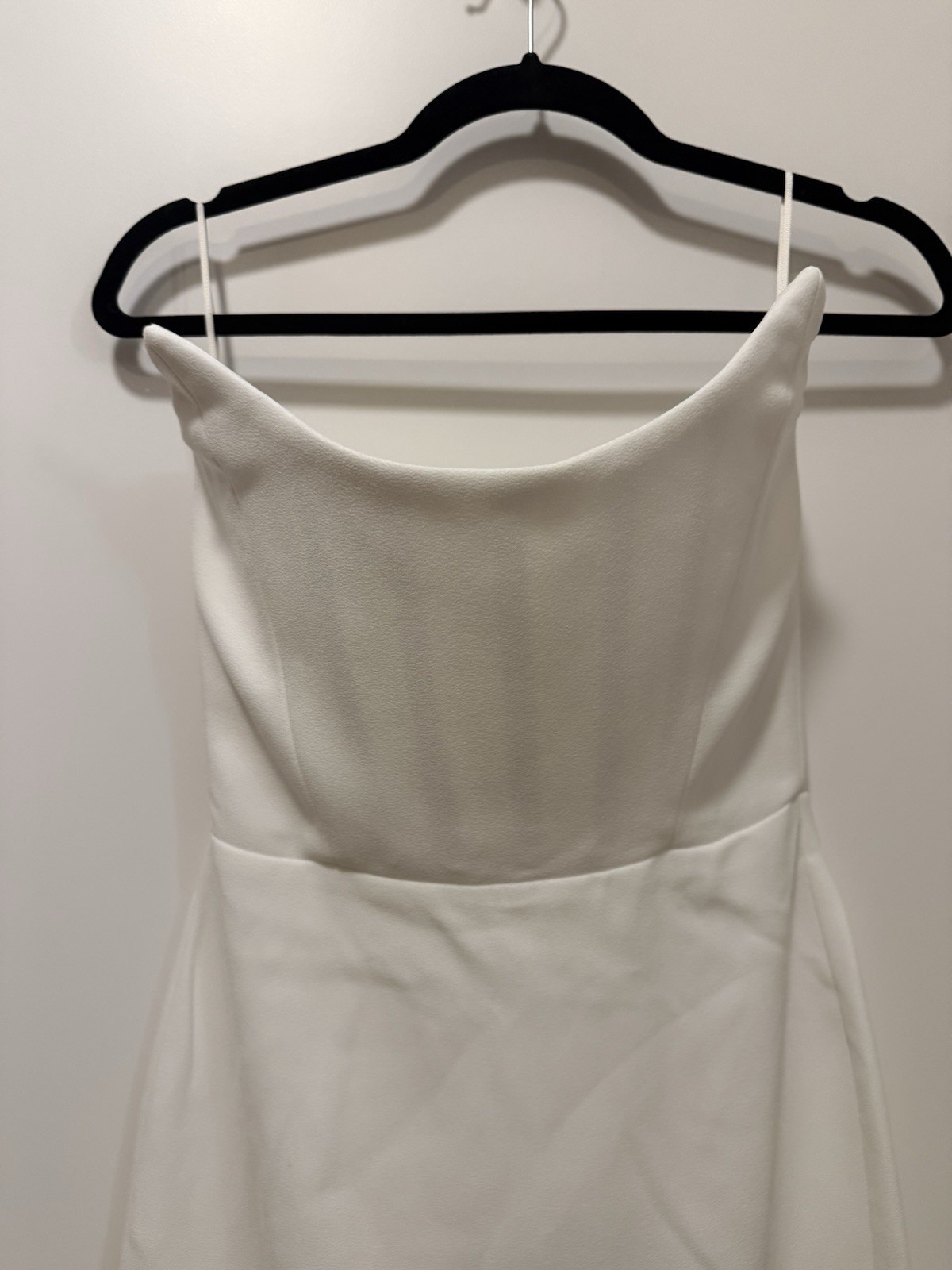 NWOT ALEX PERRY Bridal strapless midi dress US4 $1150