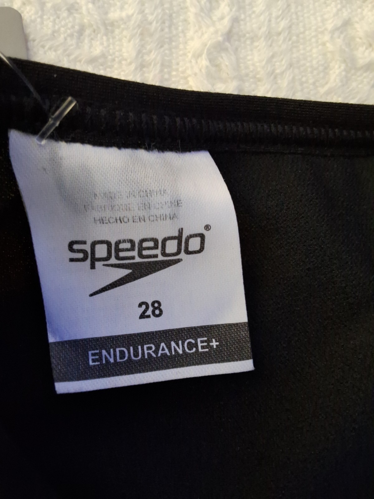 Speedo Women’s Endurance+ Free Back One Piece Competition Swimsuit Sz 28 NWT