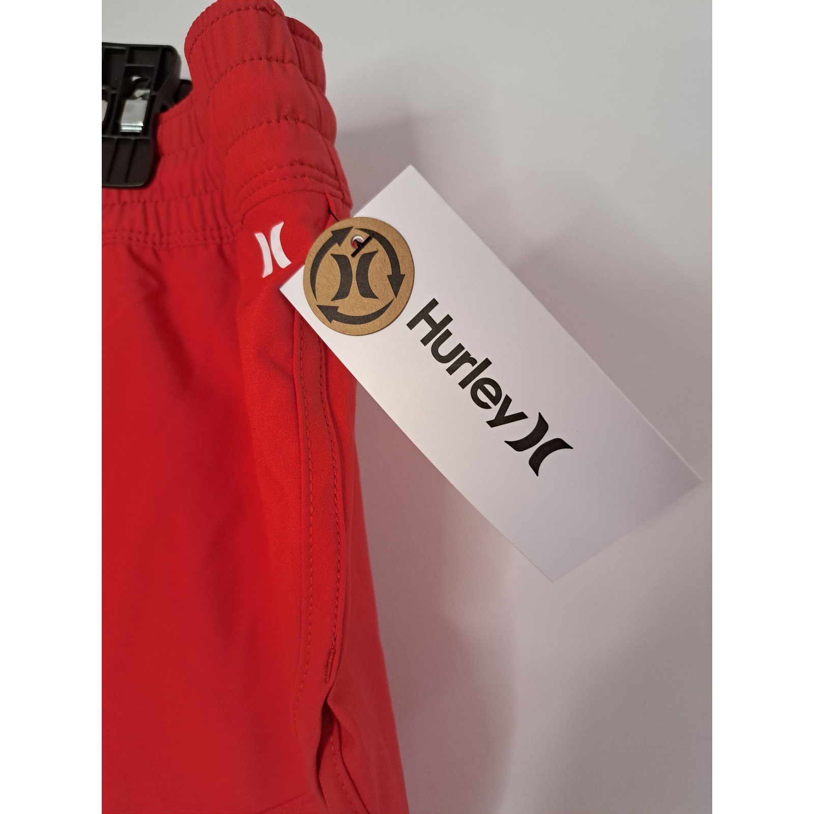 Hurley Phantom Boardshorts Womens Size XL Red Running Fitness Sporty Workout
