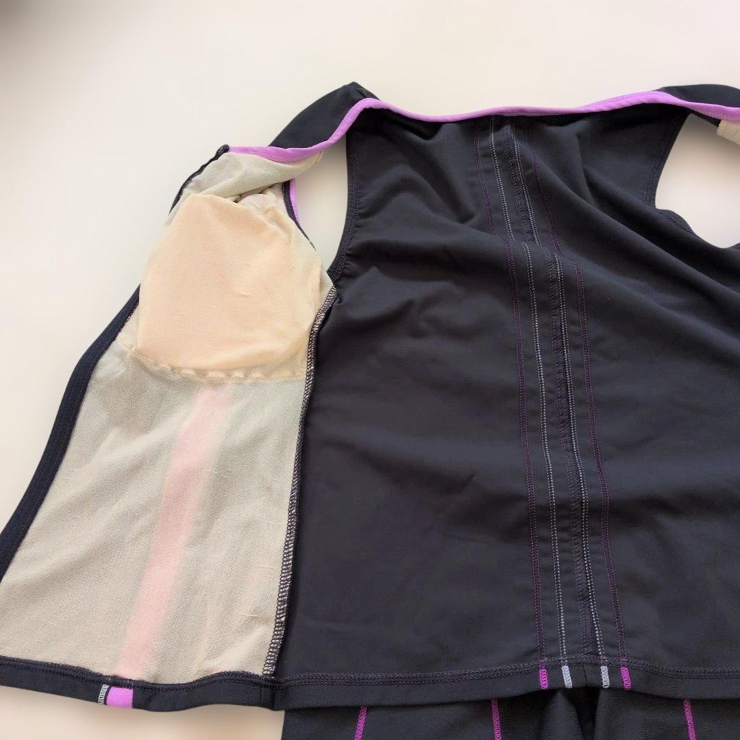 TYR Sports Swimsuit Set Dark Gray/Pink S