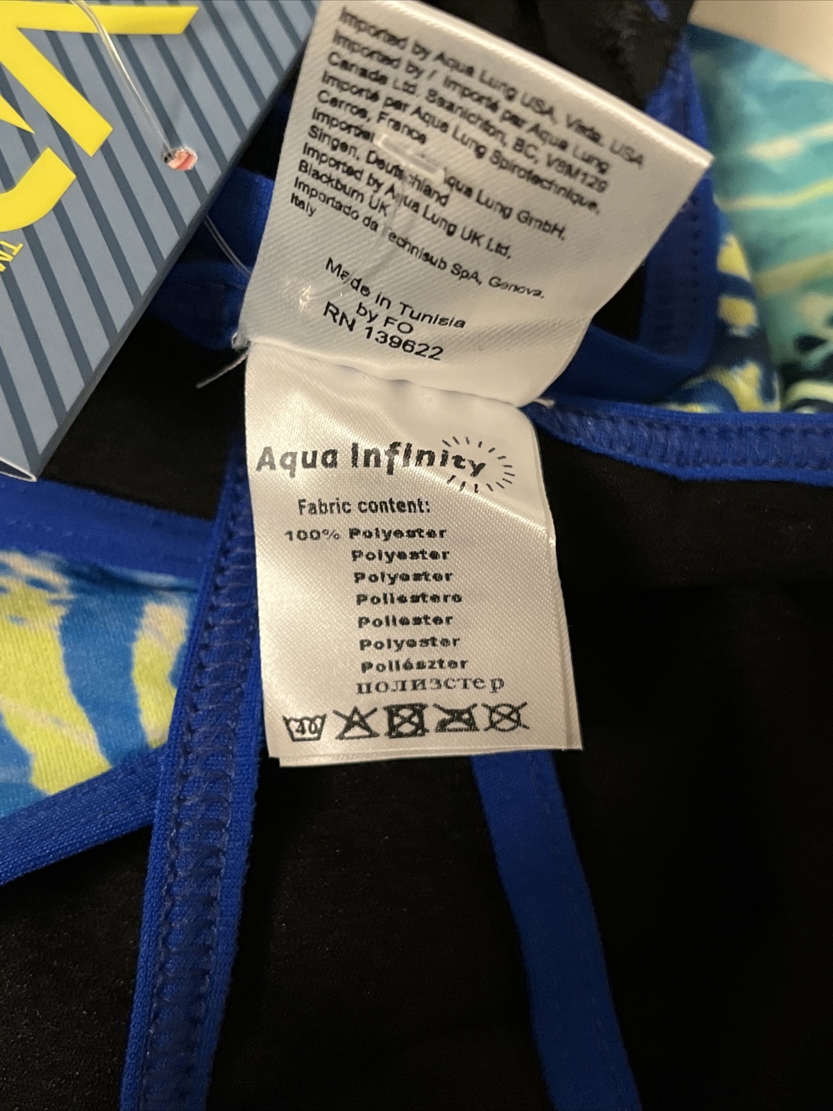 Size 32 Michael Phelps Racing Swim Suit Aqua Infinity Tech! Women Vital READ!