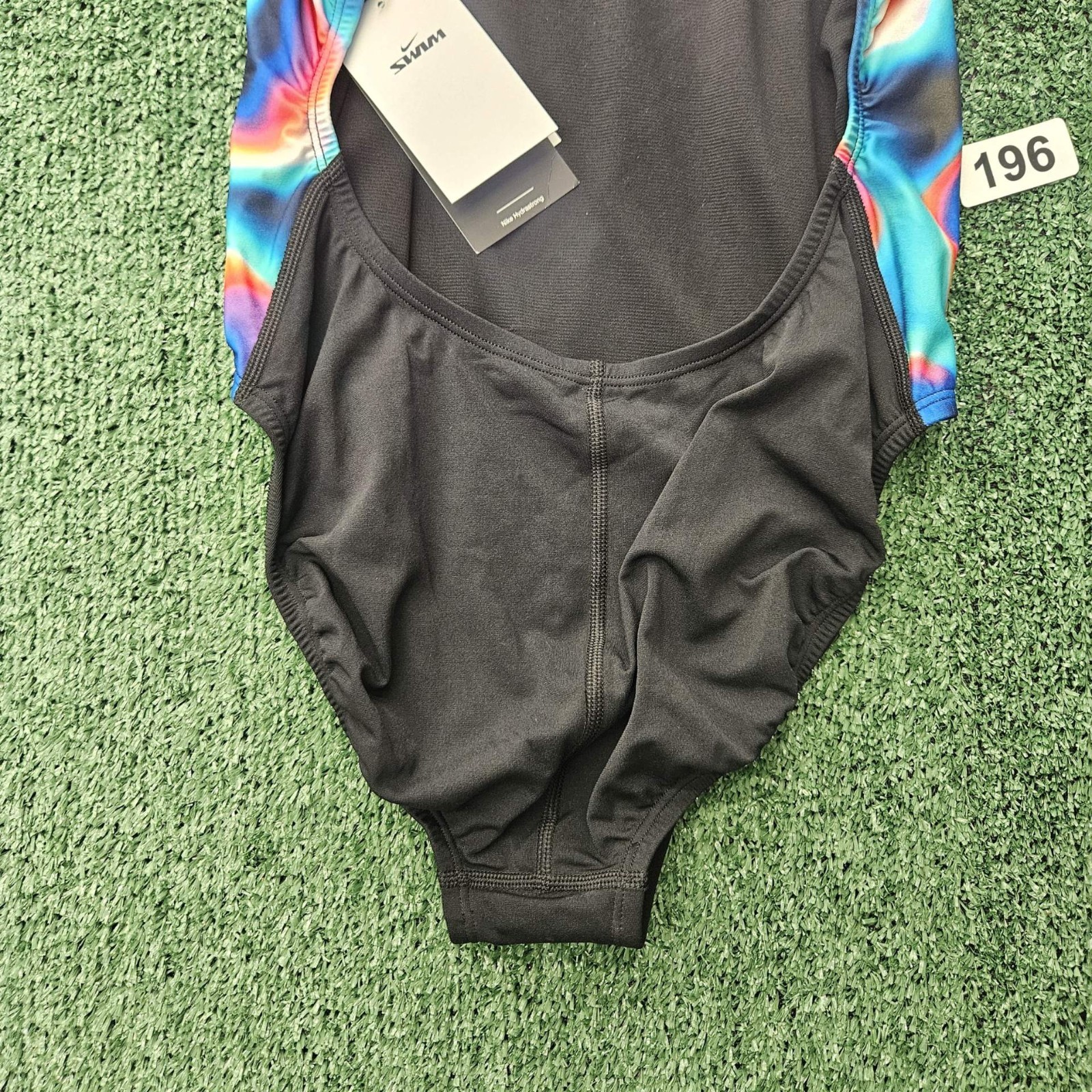 NIKE HYDRASTRONG PRINT WOMEN’S RACERBACK 1PC Swimsuit size 12 NWT