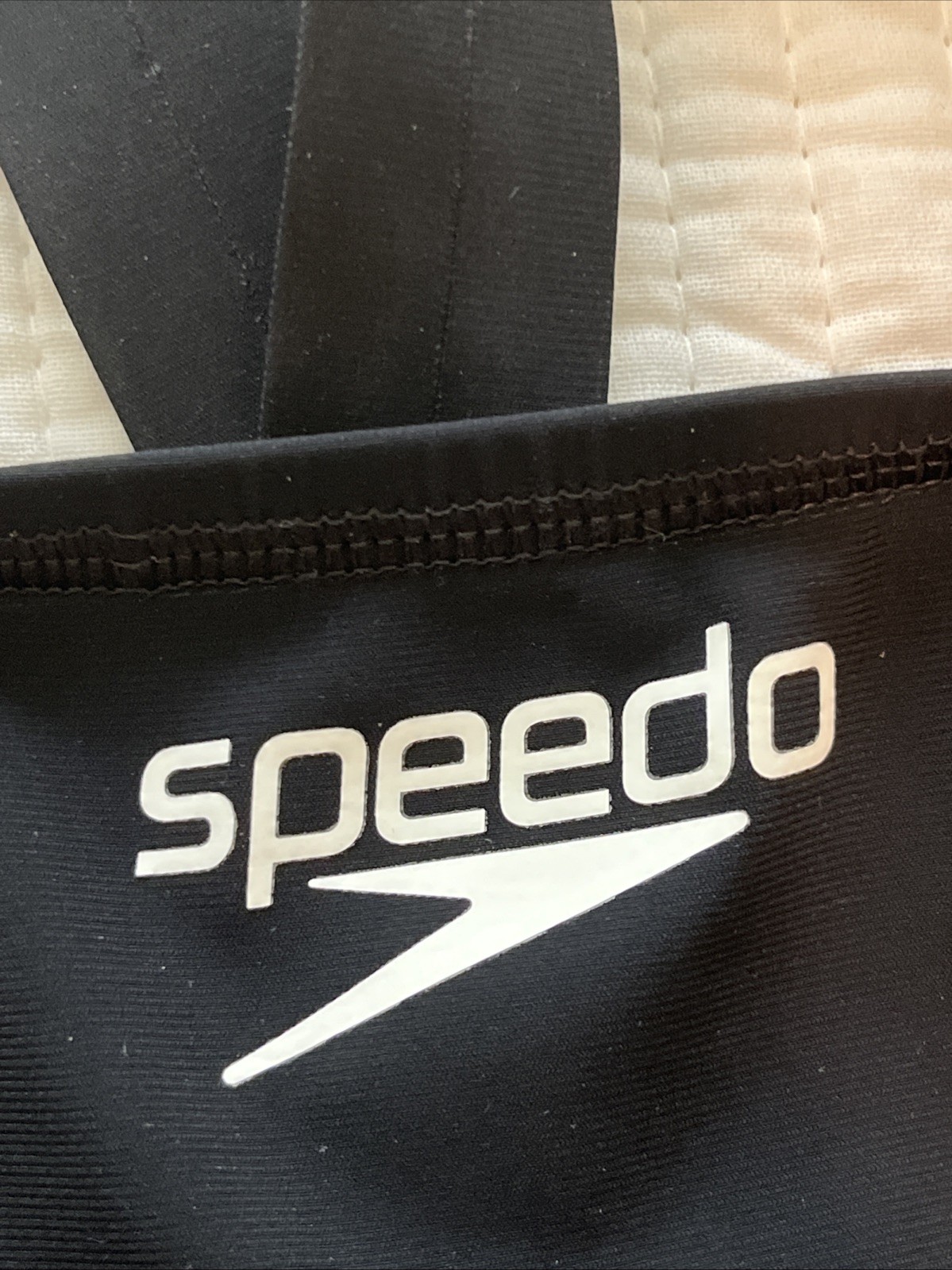 Speedo Vanquisher Kneeskin Tech Suit Black Size 30 12-Under Approved Legal EUC