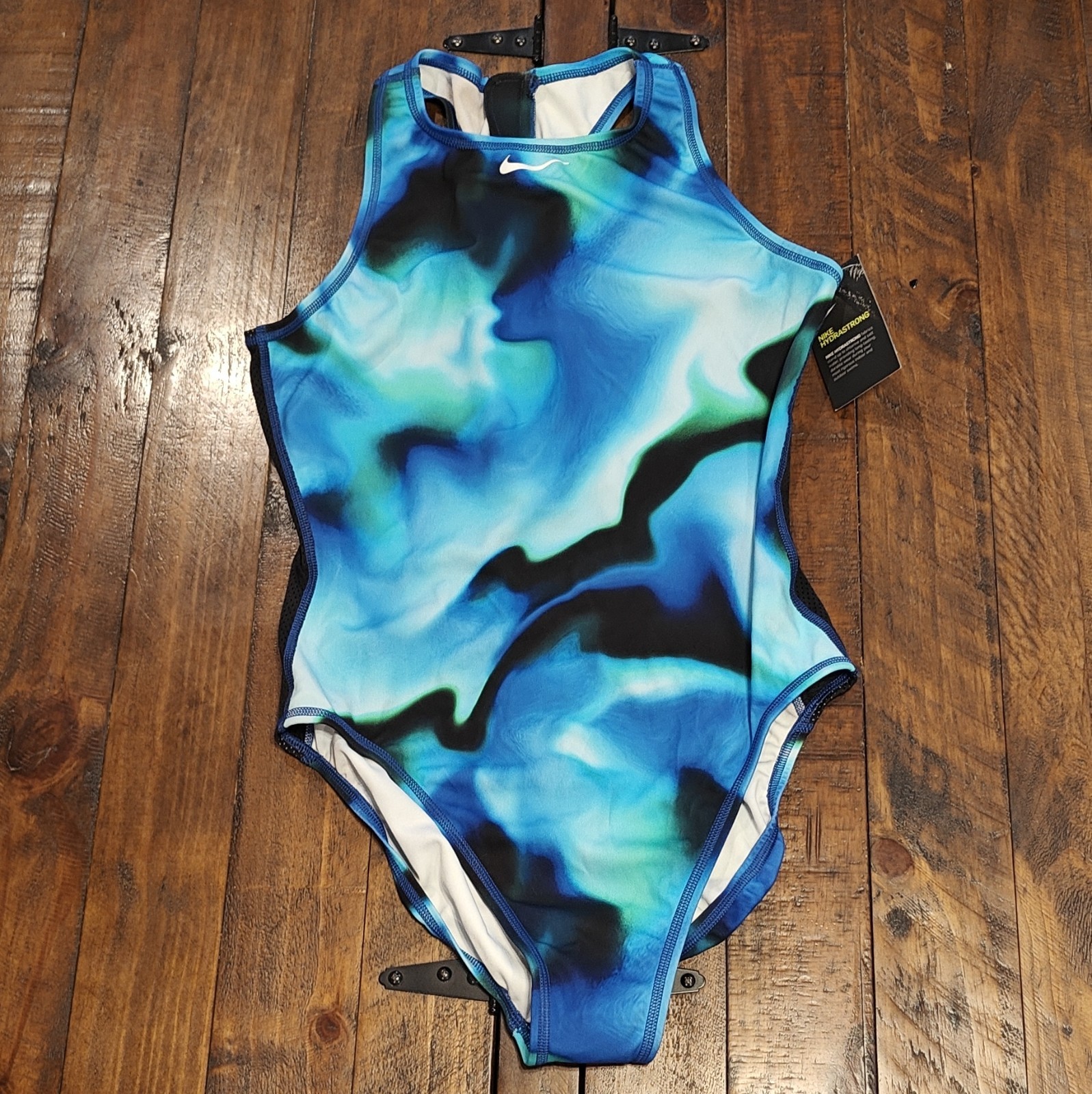 Nike Hydrastrong One Piece Competitive Swimsuit Women’s Swimming Size 38/WMS 12