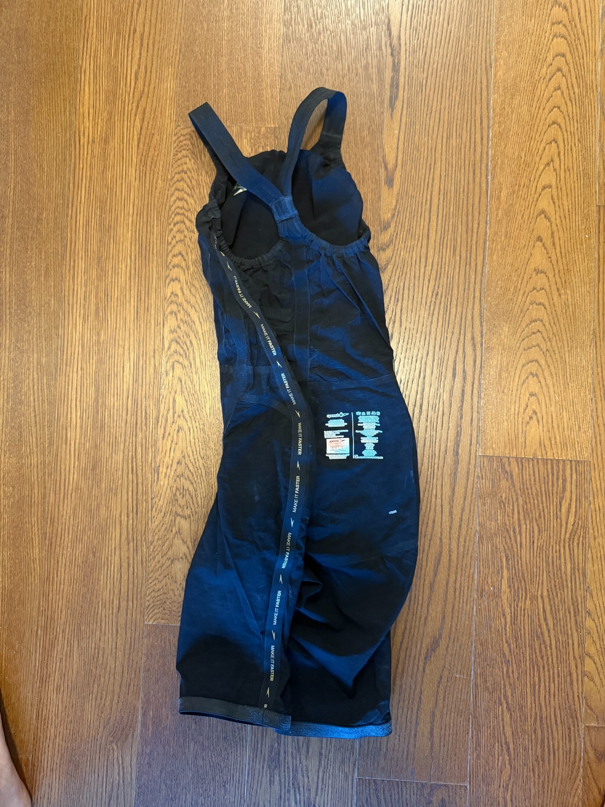 Speedo LZR Racer Elite 2 Kneeskin Sz 25L Womens Closed Back Swim Black