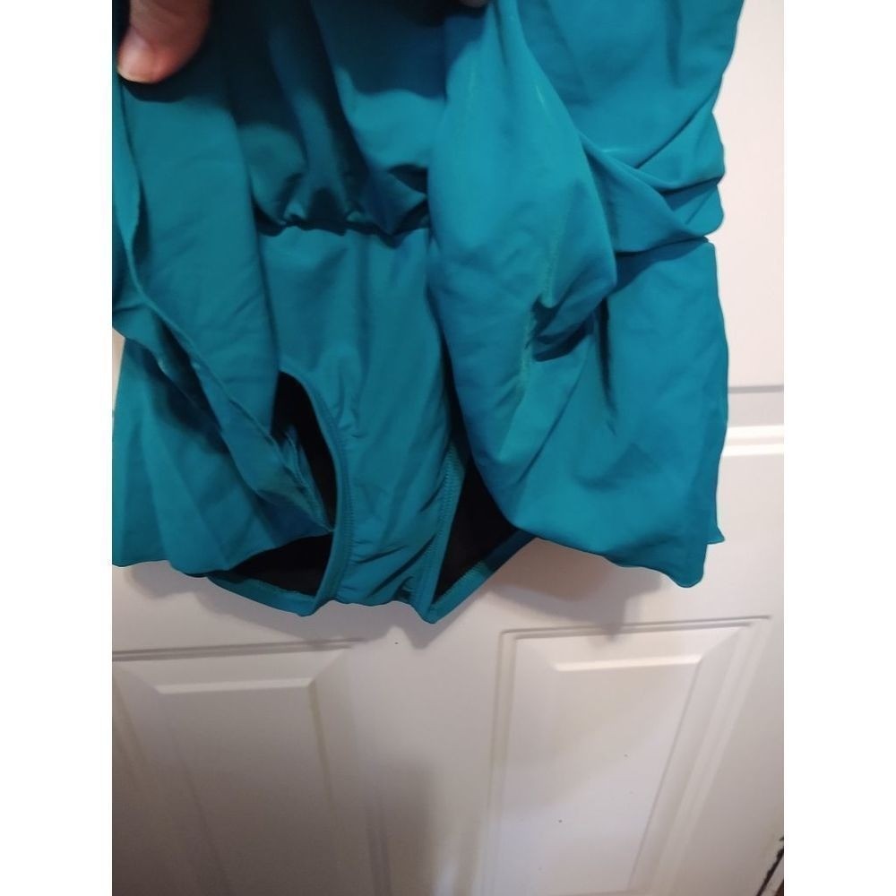 White Stag One Piece Swim Suit Blue Size Large