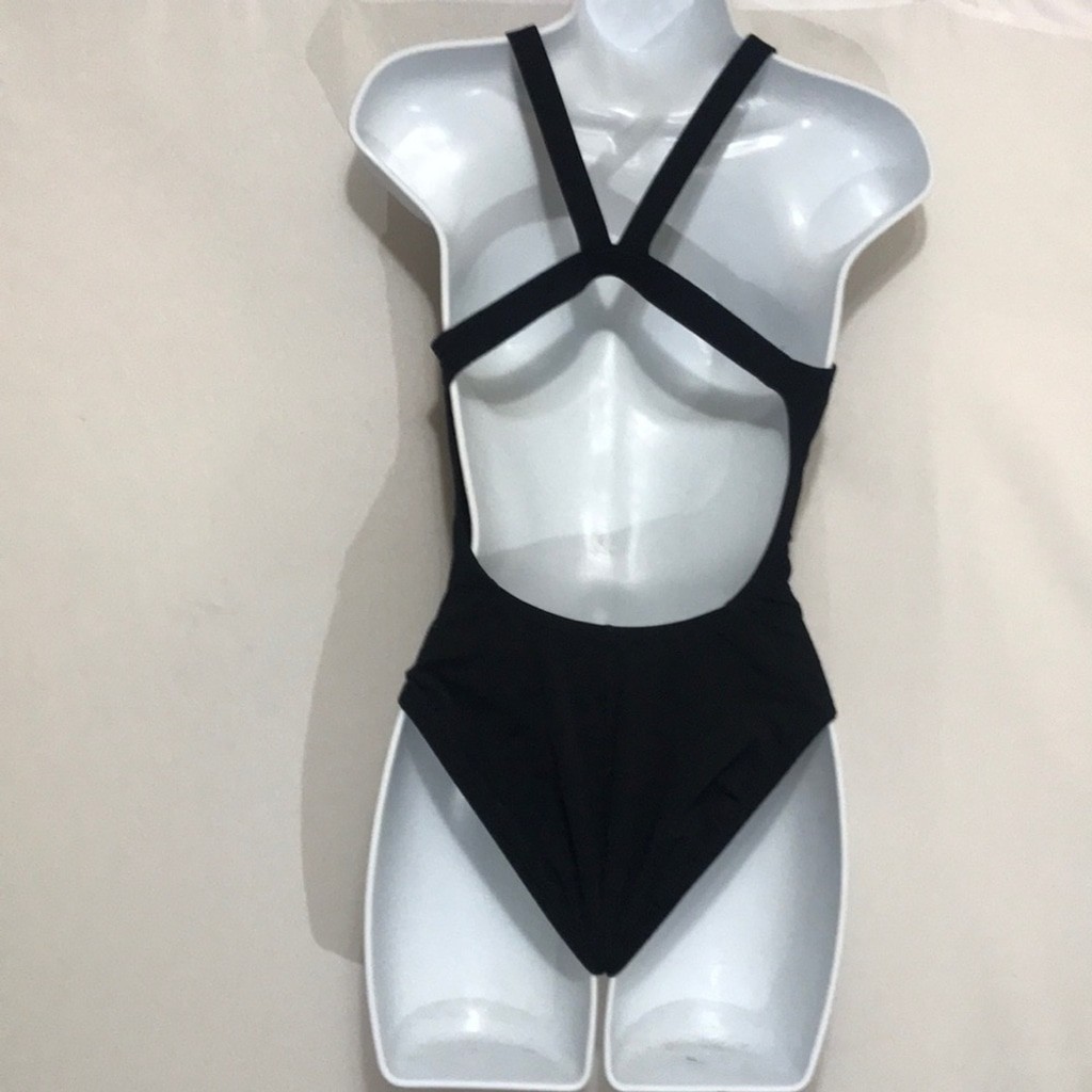 Nike Hydrastrong Black Competitive One-Piece Swimsuit 34/8
